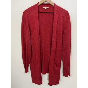 Eileen Fisher Organic Linen Cotton Cardigan S Minimalist Lagenlook Coastal Lagom